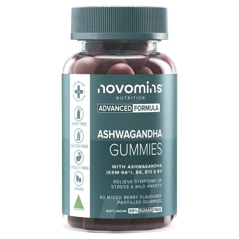 Novomins Ashwagandha 60 Gummies
