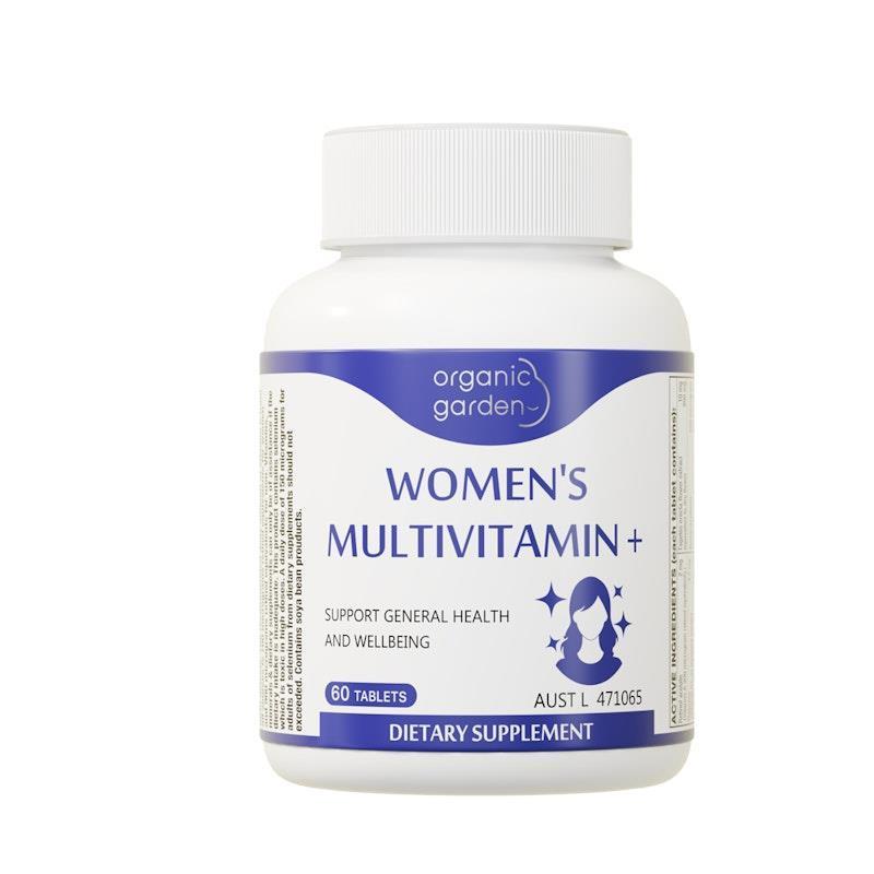 Organic Garden Women's Multivitamin+ 60 Tablets
