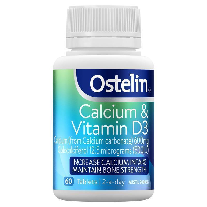 Ostelin Calcium & Vitamin D3 60 Tablets