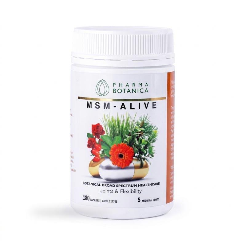 Pharma Botanica MSM Alive 180 Capsules