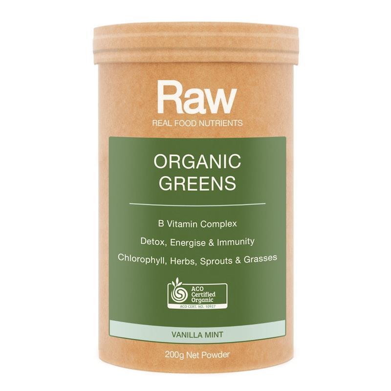 Raw Real Food Nutrients Organic Greens 200g