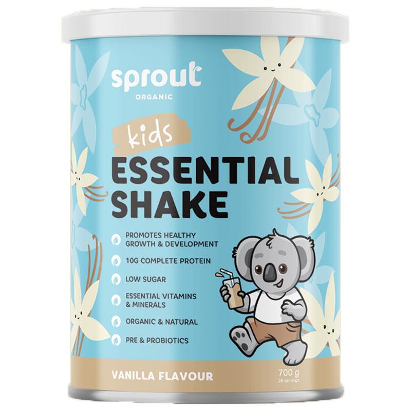 Sprout Organic Essential Kids Shake Vanilla 700g