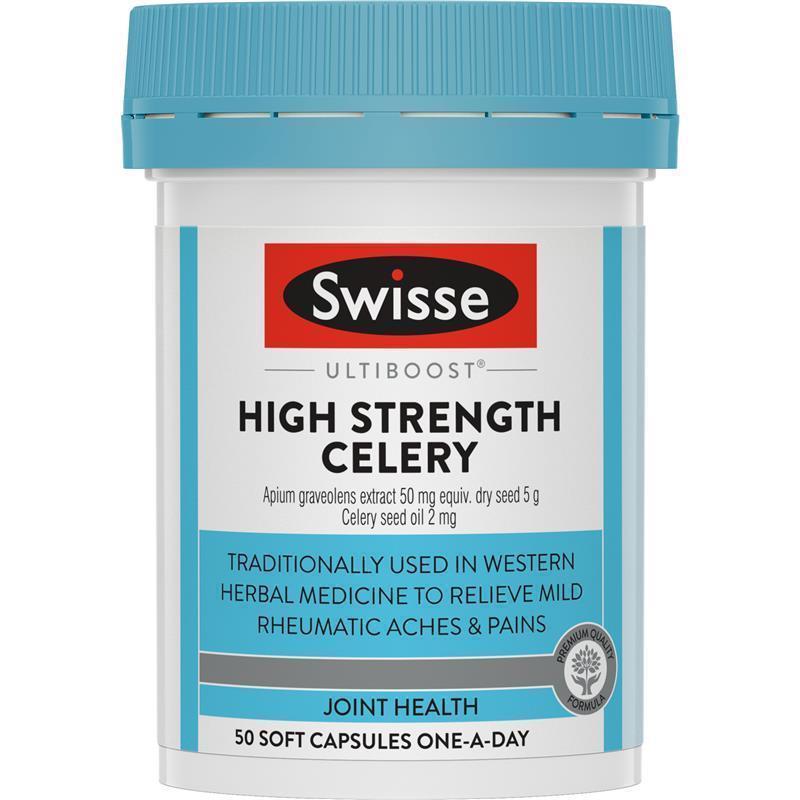 Swisse Celery 5000mg 50 Capsules