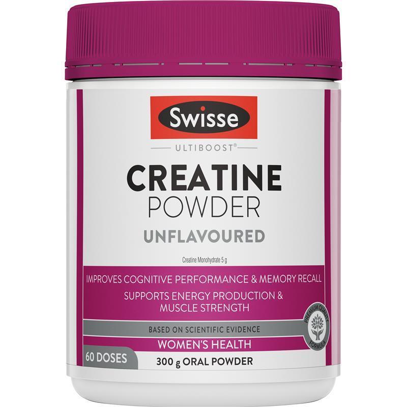 Swisse Ultiboost Creatine Powder Unflavoured 300g
