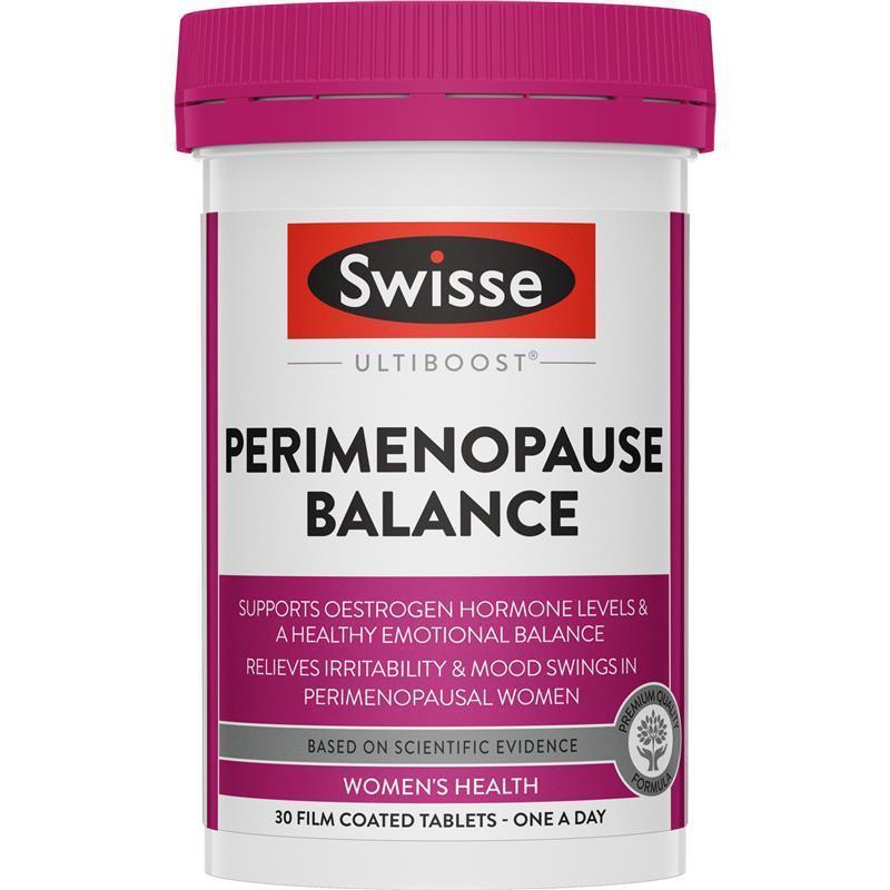 Swisse Ultiboost Perimenopause Balance 30 Tablets