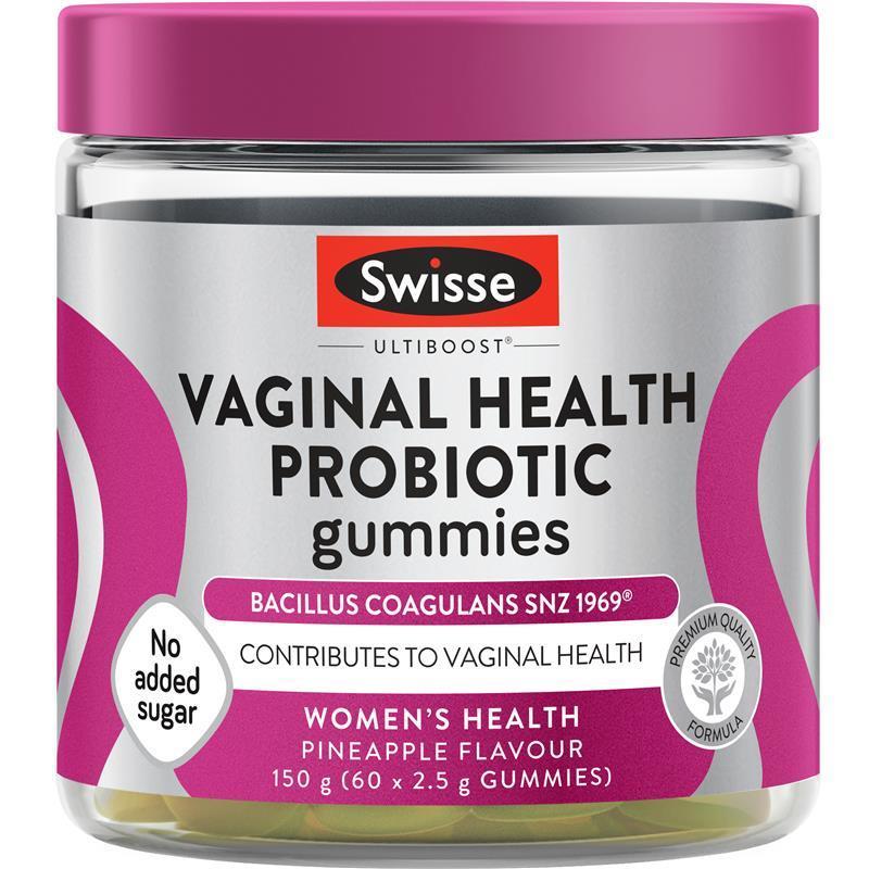 Swisse Vaginal Health Probiotic Gummies 60 Pack