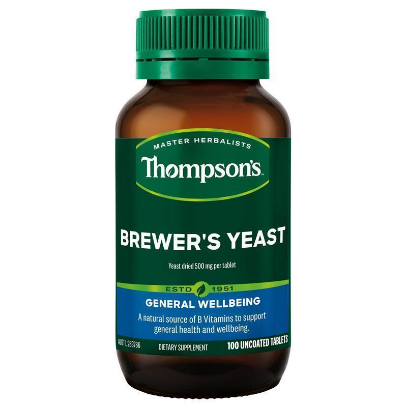 Thompson's Brewer's Yeast 100 Tablets