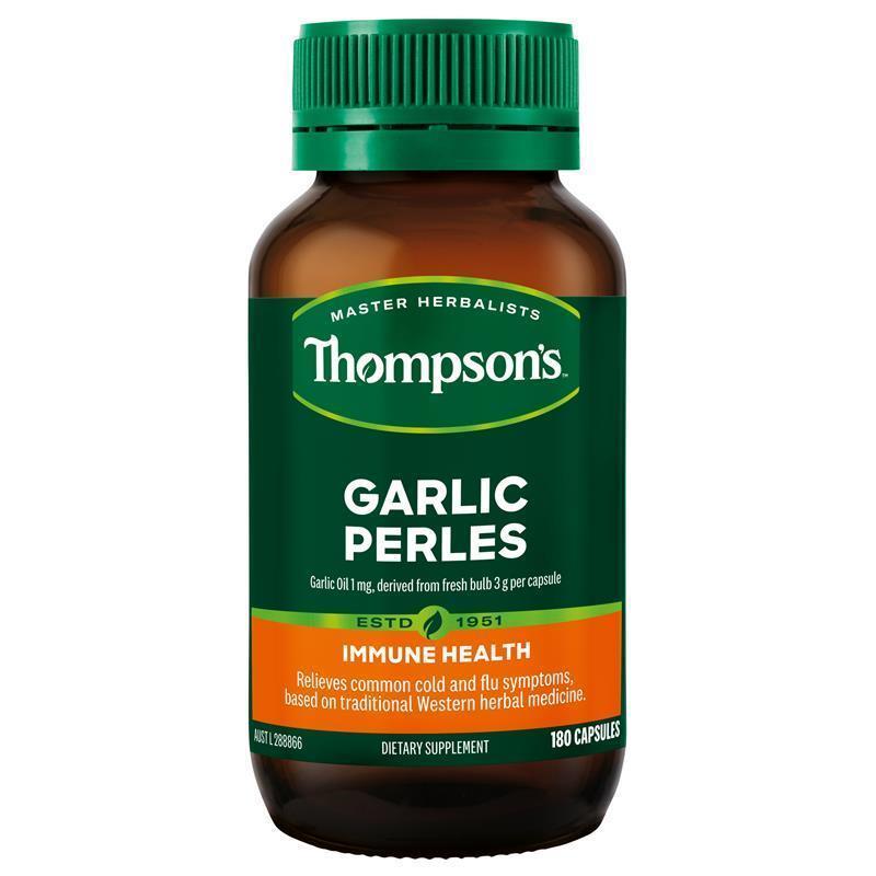 Thompson's Garlic Perles 180 Capsules