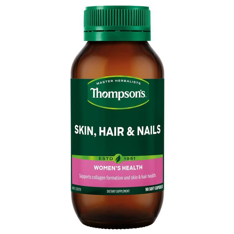 Thompson's Skin, Hair & Nails 90 Capsules