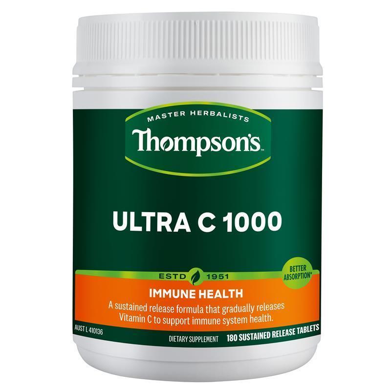 Thompson's Ultra C 1000mg 180 Tablets