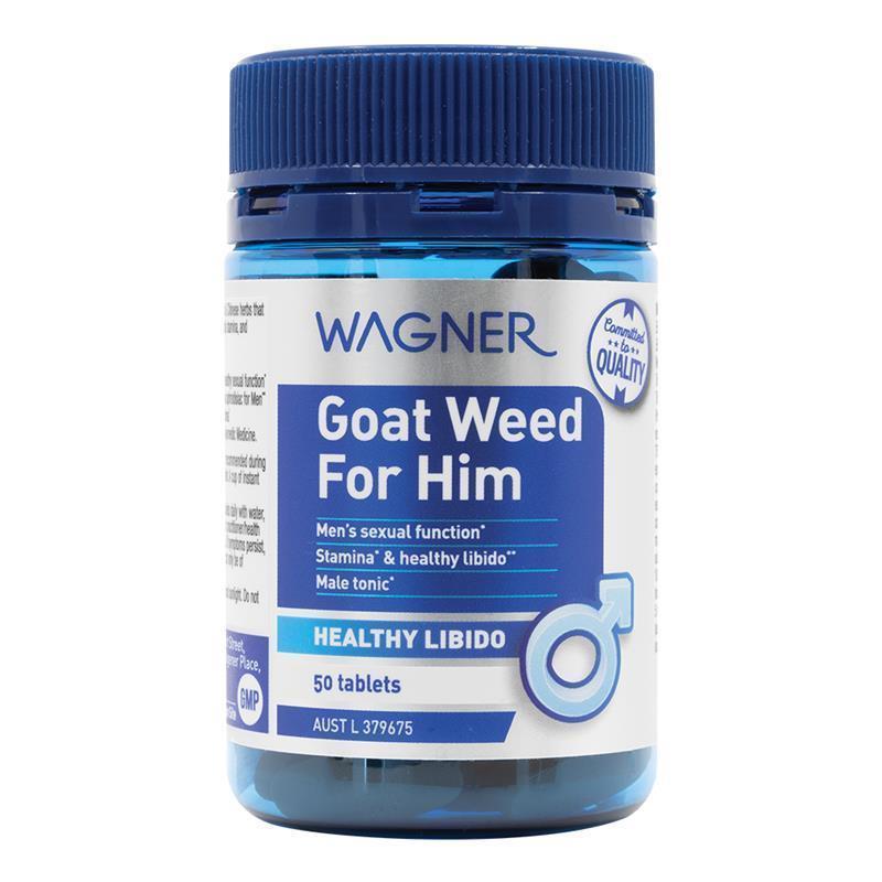 Wagner Goat Weed For Him 50 Tablets