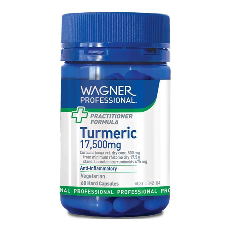 Wagner Professional Turmeric 17500mg 60 Vegetarian Capsules