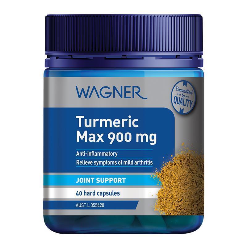 Wagner Turmeric Max 900mg 40 Capsules