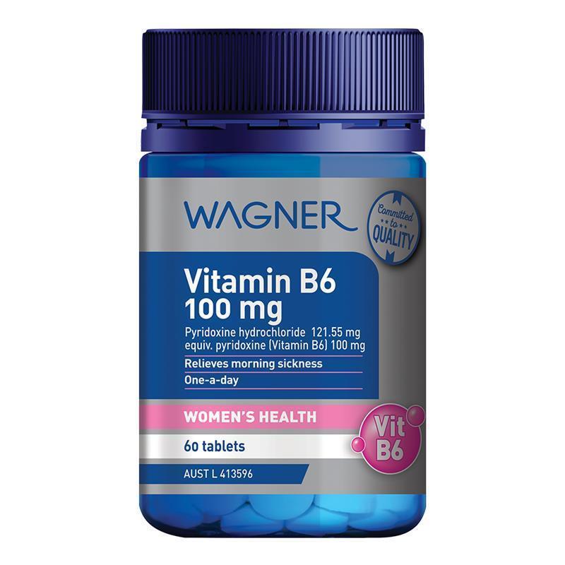 Wagner Vitamin B6 100mg 60 Tablets