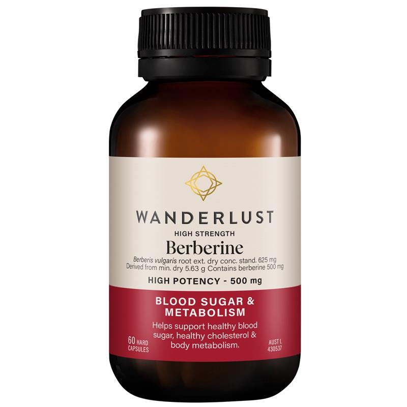 Wanderlust Berberine 60 Capsules