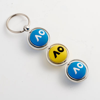 Australian Open 3D Spinning Tennis Ball Keyring