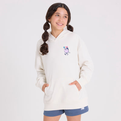 Kids Australian Open Hoodie White