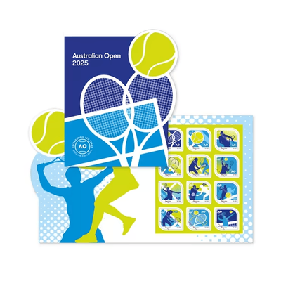 Australian Open Stamp Pack