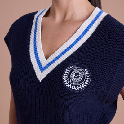 Women's Australian Open Knit Vest