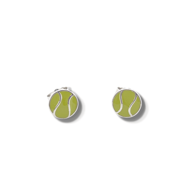 Australian Open Tennis Ball Stud Earrings