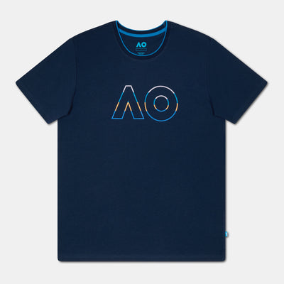 Boys Australian Open Logo T-Shirt Navy