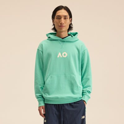 Men's Australian Open Logo Hoodie Green