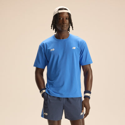 Men's Heathertech T-Shirt Blue