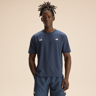 Men's Heathertech T-Shirt Navy