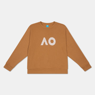 Men's Australian Open Lifestyle Sweatshirt Beige