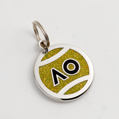 Australian Open Logo Pet Tag Yellow