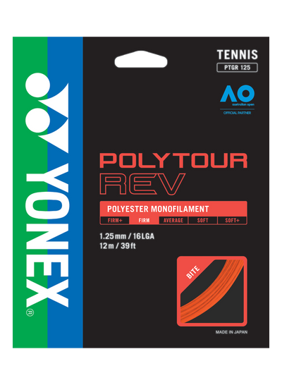 Racquet String - Polytour Rev 125 - Set