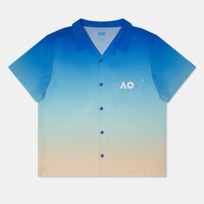 Men's Australian Open Gradient Shirt Blue