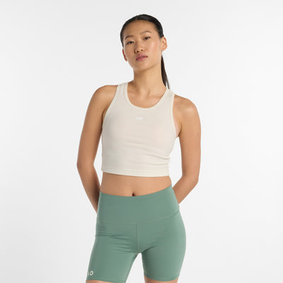 Women's Racer Sport Tank Brown