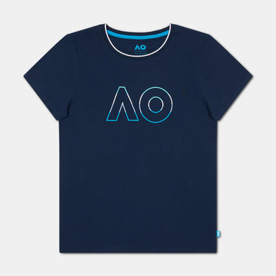Women's Australian Open Logo T-Shirt Navy