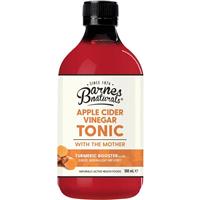 Barnes Naturals Apple Cider Vinegar Tonic with The Mother Turmeric Booster 500ml