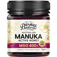 Barnes Naturals Australian Manuka Honey 1kg MGO 400+