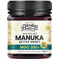 Barnes Naturals Australian Manuka Honey 250g MGO 300+
