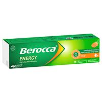 Berocca Energy Orange 15 Effervescent Tablets