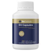 Bioceuticals D3 240 Capsules