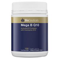 Bioceuticals Mega B Q10 120 Capsules