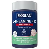 Bioglan L-Theanine 450 Max Strength 30 Capsules