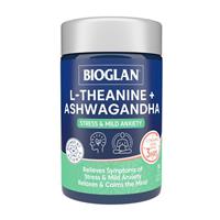 Bioglan L-Theanine + Ashwagandha 50 Capsules