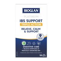 Bioglan Platinum IBS Support Triple Action 50 Tablets