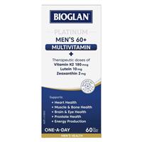 Bioglan Platinum Mens 60 + Multivitamin 60 Tablets
