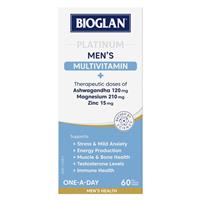 Bioglan Platinum Mens Multivitamin 60 Tablets