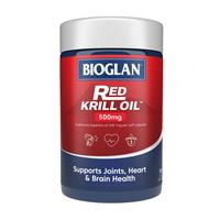 Bioglan Red Krill Oil 500mg 120 Soft Capsules