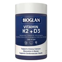 Bioglan Vitamin K2 + D3 60 Capsules