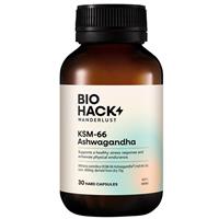 BioHack Wanderlust KSM-66 Ashwagandha 30 Capsules