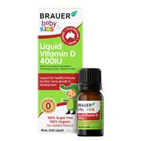 Brauer Kids Liquid Vitamin D 400IU 10ml