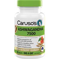 Carusos Ashwagandha 50 Tablets